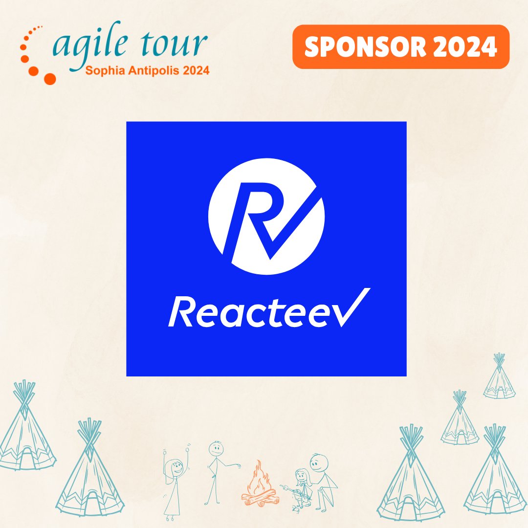 Bienvenue <a href="/reacteev/">Reacteev</a> parmi les soutiens de l'Agile Tour Sophia Antipolis ! Rendez-vous le 26 septembre pour découvrir en personne notre nouveau sponsor !