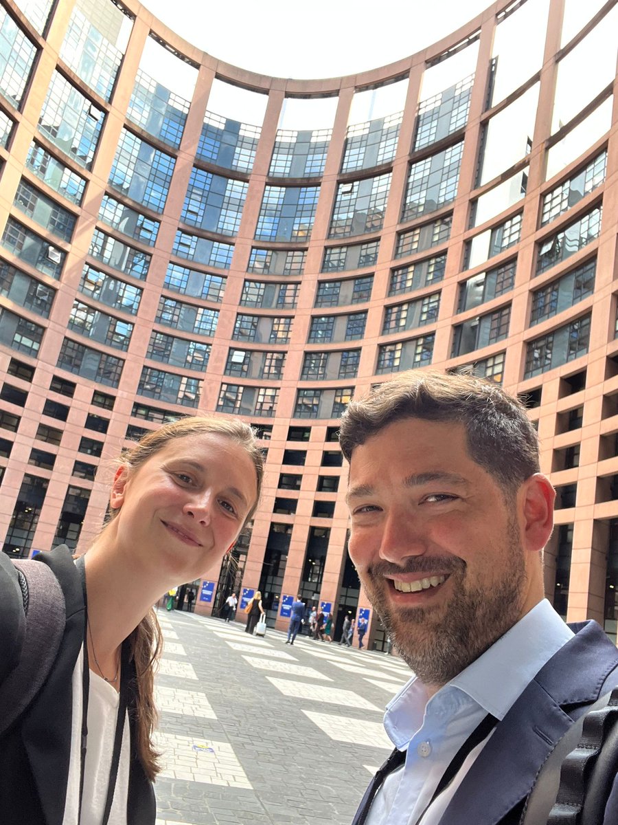 ECSA is in Strasbourg for the first plenary of the new European Parliament🇪🇺 

We are presenting the priorities of European Shipowners for 2024-2029 to new and returning MEPs⚓ 

Warm congratulations to <a href="/RobertaMetsola/">Roberta Metsola</a> for her re-election as President!

#shipping #EPlenary