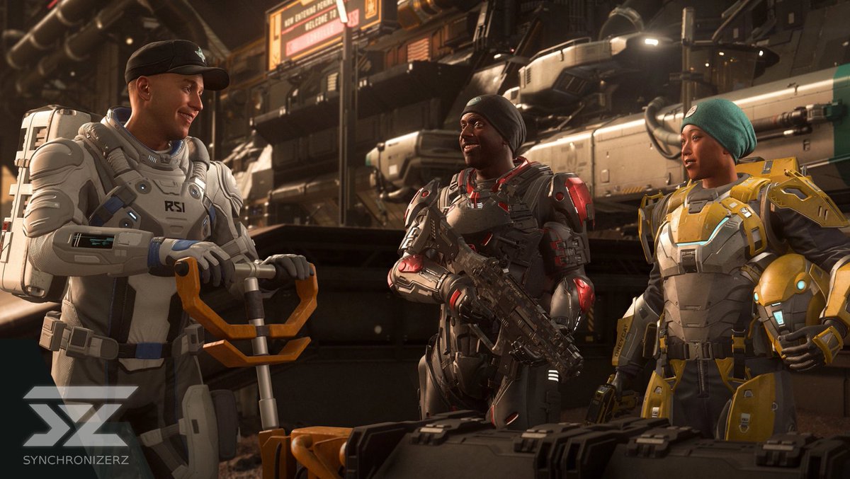 synchronizerz's tweet image. Foundation Festival 2024 is all week. ✅ Enjoy a Free Fly and referral bonuses. Are you ready for PYRO? Gaming is better together! 💪

Find a crew! 🚀 Get onboard at discord.gg/synch

#StarCitizen #Synchronizerz #SYNCH #WeRise #GamingTogether #Helldivers2 #OnceHuman