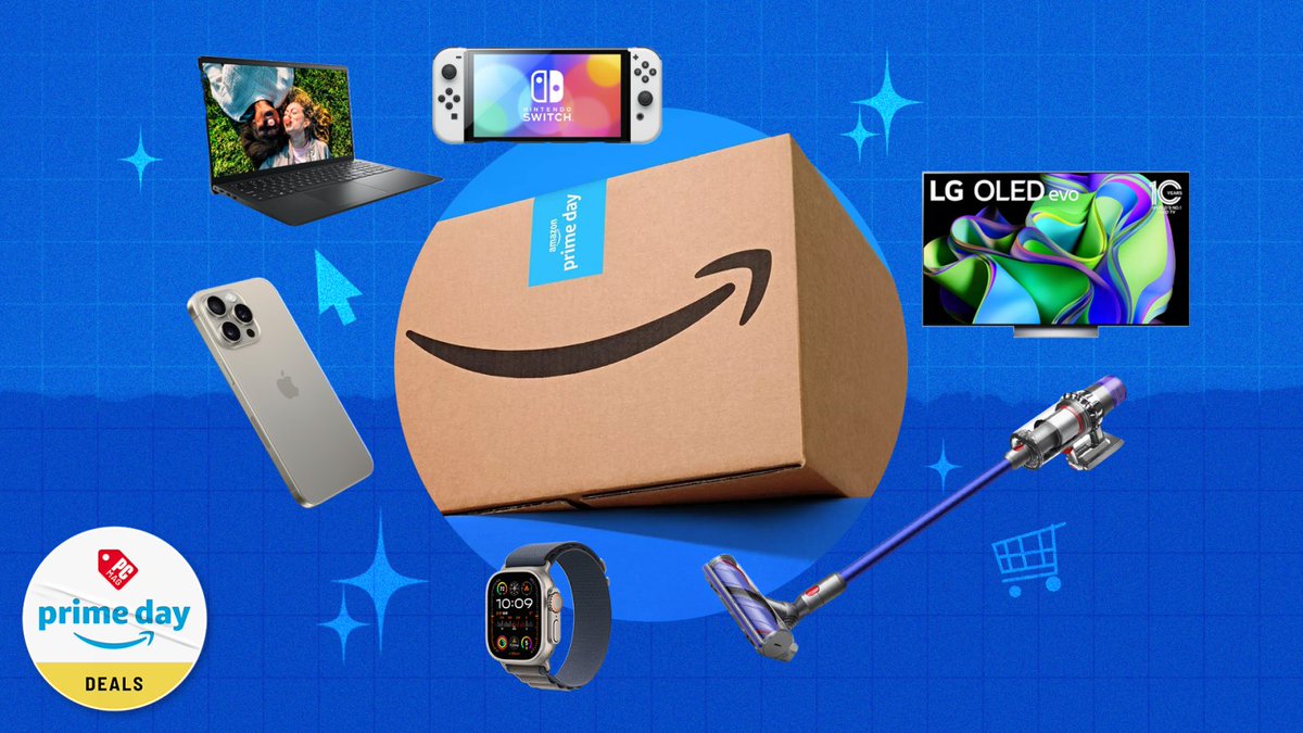 PCMag's tweet image. Happy #AmazonPrimeDay, everyone! For the next two days, we&apos;ll be dropping our editors&apos; fave deals directly into the chat. 

Like what you see? Let us know! ⚡️

If you buy through affiliate links, we may earn commissions, which help support our testing: pcmag.com/about/pcmagcom…