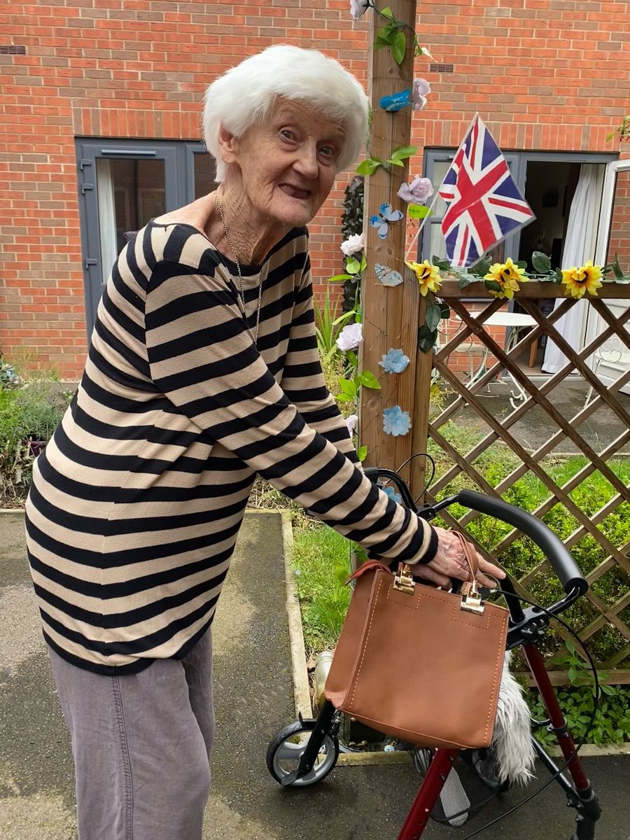 AnchorLaterLife's tweet photo. Residents at @Nelson_Lodge got creative during #AnchorGames with a round of "Hurl the Handbag". Congratulations to Jean who managed to hurl it the furthest down the path.

https://t.co/RaVIW3qXdB https://t.co/6TrwIrX8S9