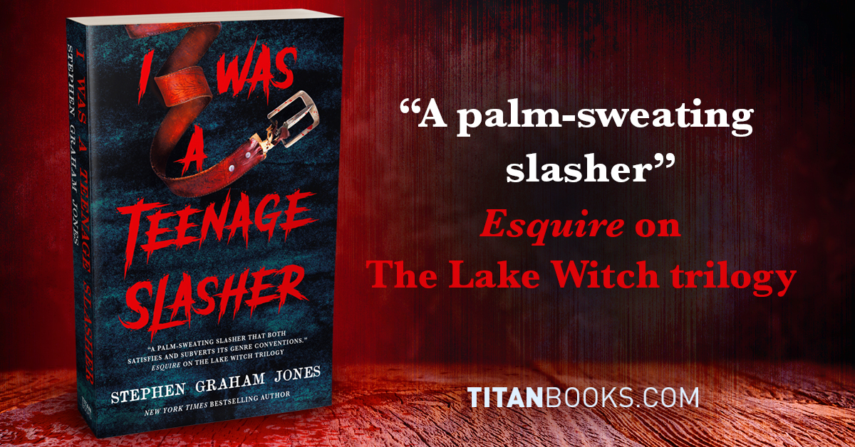 I WAS A TEENAGE SLASHER by Stephen Graham Jones (<a href="/SGJ72/">Stephen Graham Jones</a>) is out today! 🩸

From the New York Times bestselling horror writer comes a classic slasher story with a twist―perfect for fans of Riley Sager and Grady Hendrix.

Get your copy now: tinyurl.com/4xzfepwc