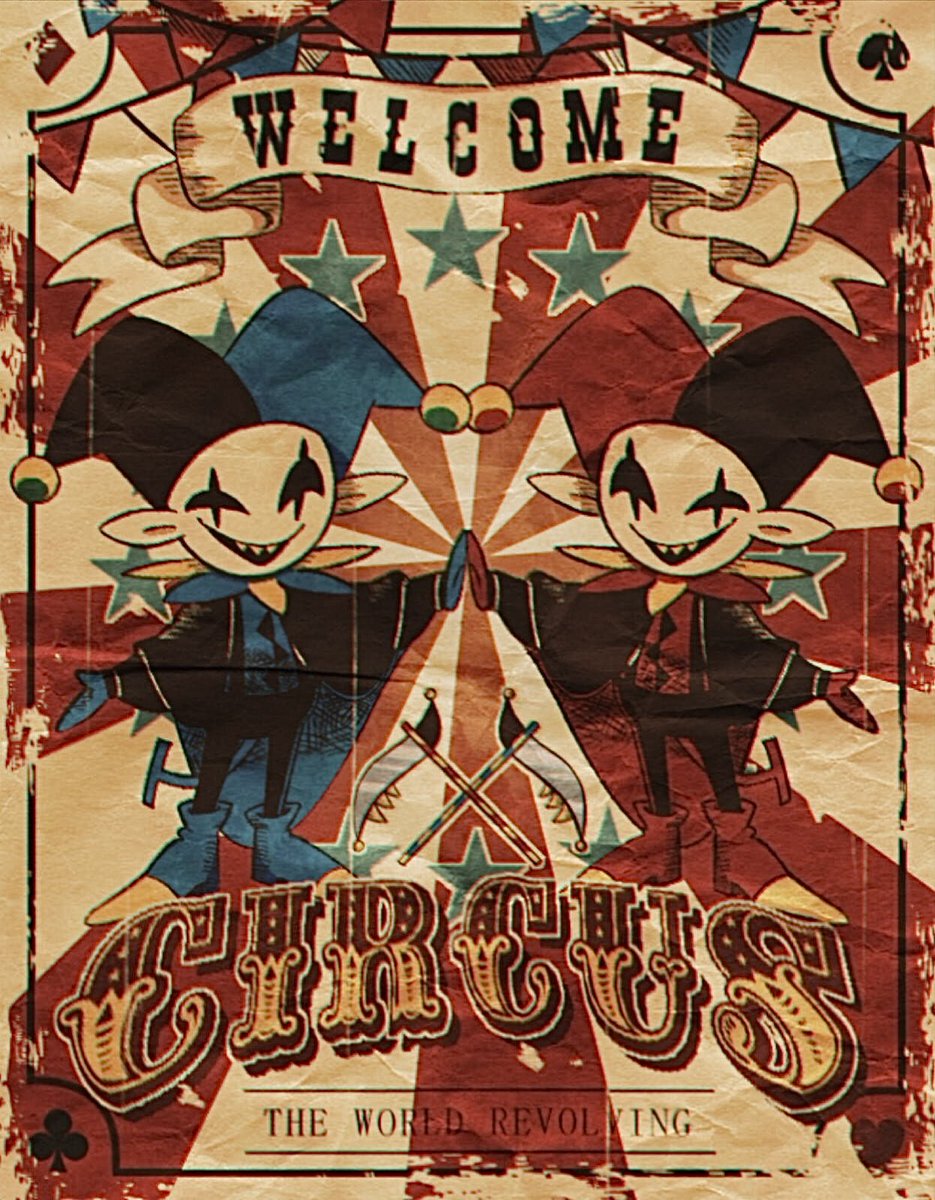 ポスターっぽく描くの大好き🎪 