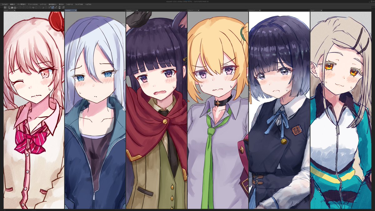 himetsuru_GN's tweet photo. 最近の絵。
今まではここで「絵上手くなりたい」とか呟きながら全然描かない駄目人間だったけれど最近やっっっっっと真に絵を描く習慣が出来たっていう。
まぁここに上げられる絵は無いんですけど…… https://t.co/mJ7FM0vdxA