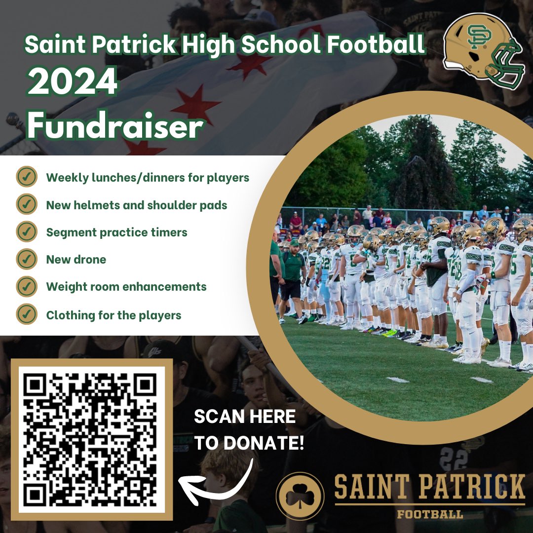 Saint Patrick Football tweet media