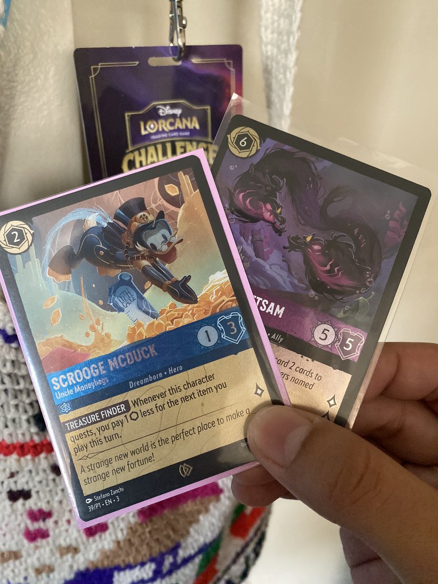 LorcanaGoons's tweet photo. Happy DLC Week my Goons!
Since Team Goons will be at the DLC Fort Worth (and because we just hit 4k subs on YouTube) we’re giving away these pair of promos to 1 person on here who 

Likes+ retweets this posts 
Follows @LorcanaGoons 

We’ll pick a winner during Fridays Video 😊 https://t.co/KPWu0XGcd8