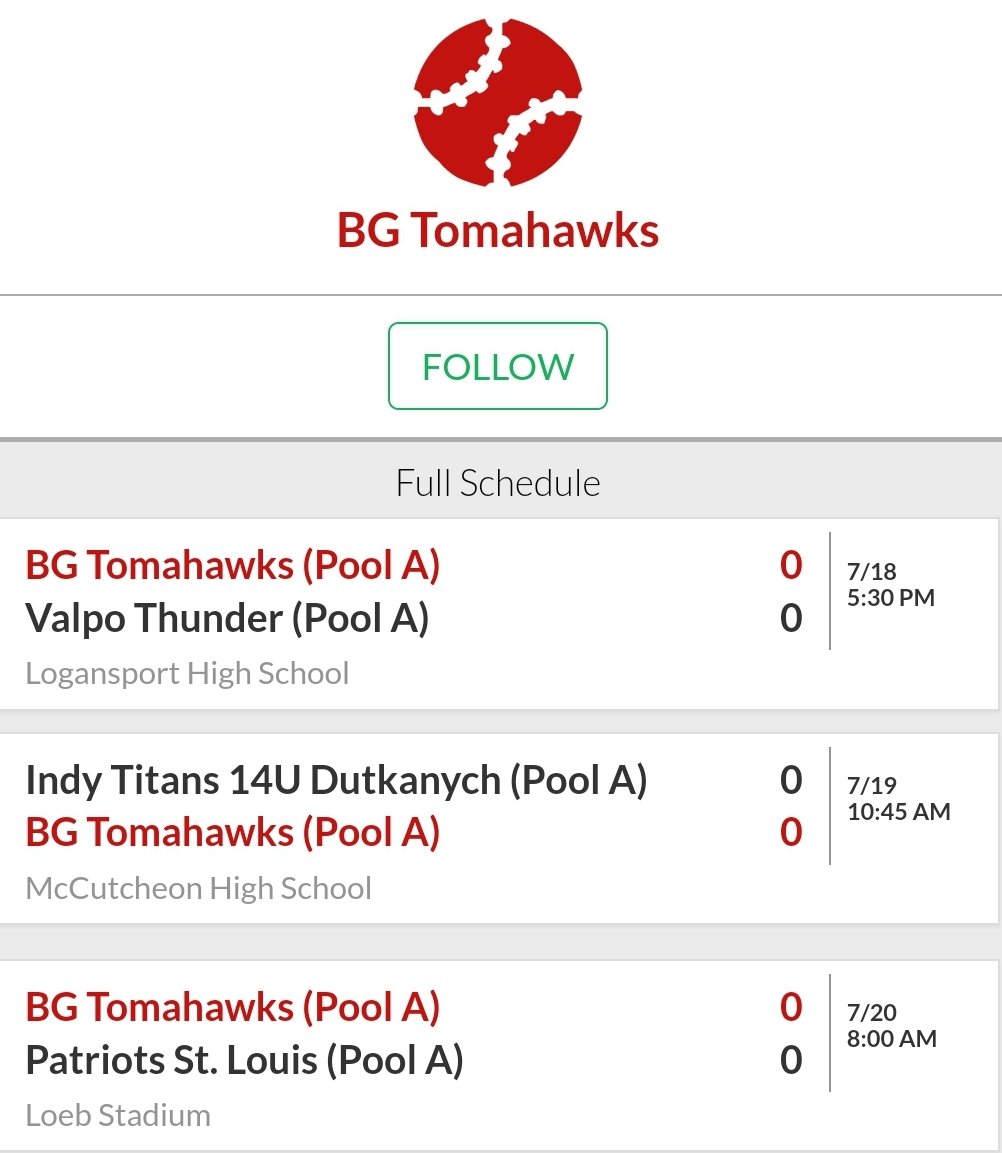 Coach Keen (@coach_keen13) on Twitter photo HS Coaches...Great opportunity to come see your rising freshman compete locally in the <a href="/GLWorldSeries/">Greater Lafayette World Series</a> this week!
tourneymachine.com/Public/mobile/… HS Coaches...Great opportunity to come see your rising freshman compete locally in the <a href="/GLWorldSeries/">Greater Lafayette World Series</a> this week!
tourneymachine.com/Public/mobile/…