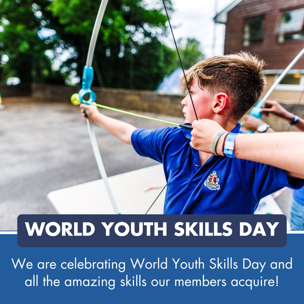 We wanted to take time to shine some recognition on the amazing skills our members have learned at The Boys' Brigade!

Share with us! What skills have you developed at BB?  

#BoysBrigade #FaithInYoungPeople #LearnGrowDiscover  #JoinTheAdventure  #WorldYouthSkillsDay