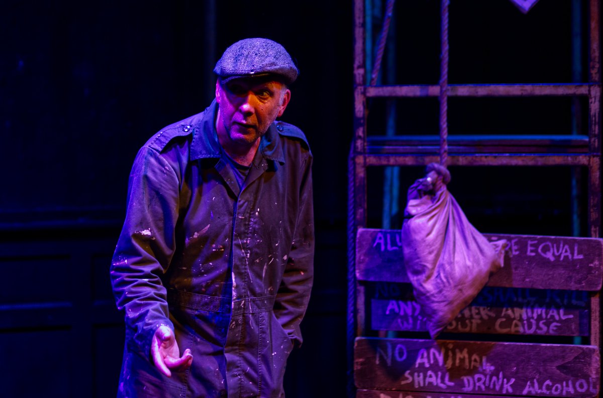 Tom Vercnocke (@tomvercnocke) on Twitter photo PRODUCTION SHOTS of ANIMAL FARM & 1984 A George Orwell Double Bill
<a href="/GooseTheatre/">Golden Goose Theatre</a>
📆 9-20 July
⏰ 7.00pm & 8.40pm (except Sunday 2.30pm & 4.15pm)
🎟️ ticketsource.co.uk/animalfarm1984
📸 Tony Wadham & Tom Vercnocke PRODUCTION SHOTS of ANIMAL FARM & 1984 A George Orwell Double Bill
<a href="/GooseTheatre/">Golden Goose Theatre</a>
📆 9-20 July
⏰ 7.00pm & 8.40pm (except Sunday 2.30pm & 4.15pm)
🎟️ ticketsource.co.uk/animalfarm1984
📸 Tony Wadham & Tom Vercnocke