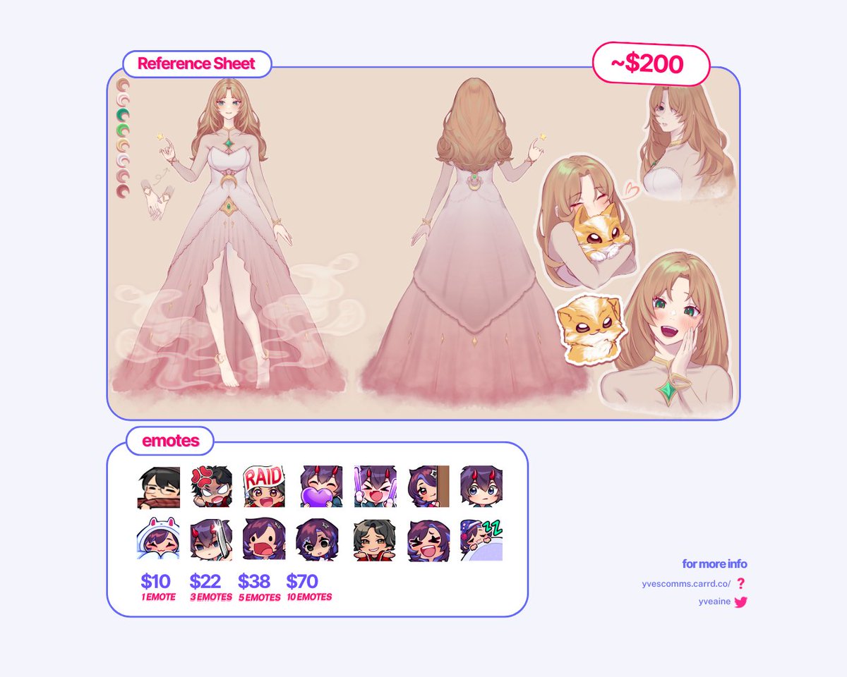 yveaine's tweet photo. 🍒commissions open! 🍒

for further information/carrd: https://t.co/GuARwOUXZF
order form: https://t.co/5Bj7hYstmZ https://t.co/3SwM8AcqZ3