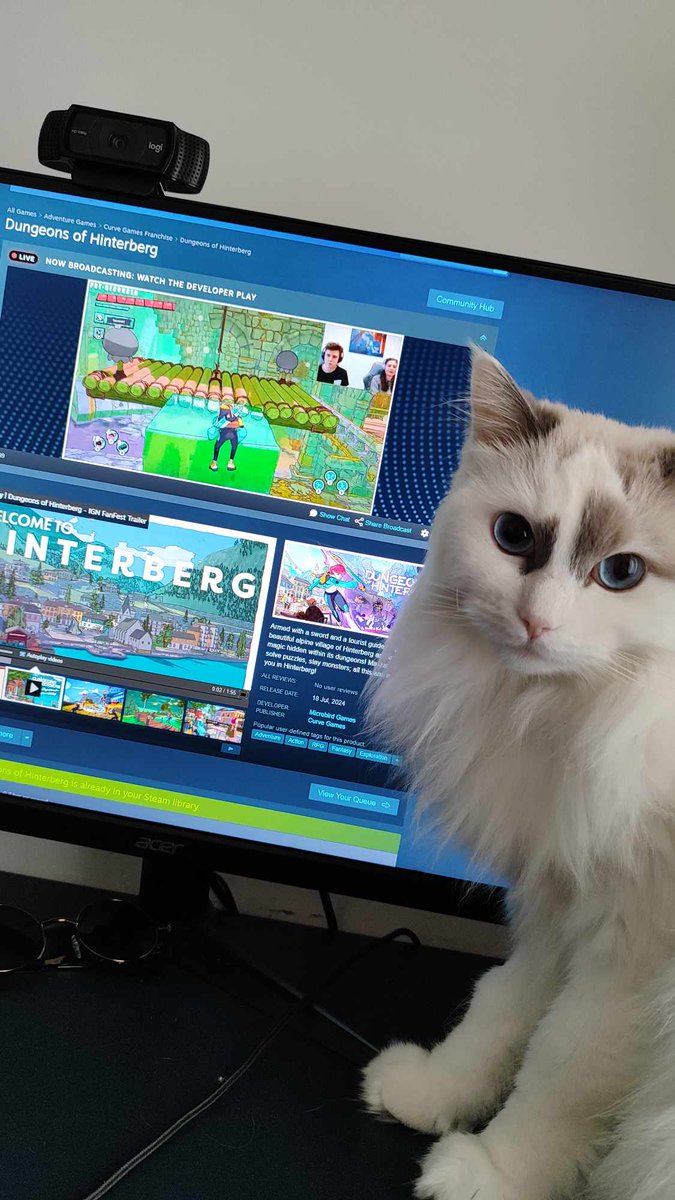 YOU! 🫵 You beautiful content-creating beast!😳

I'm in need of an additional pair of paws to help me with the release, so expect to hear from Bristol (the gentleman in the photo) if you requested a key to play!

You can still request on @lurkitcom or <a href="/Rainmaker/">Rainmaker</a> if you haven't 🔑