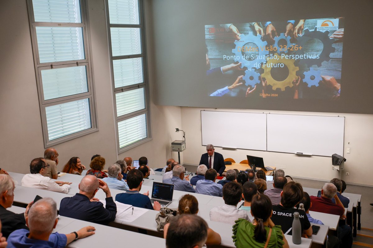 jmrstavares's tweet photo. On 12 July, the event #DEMec Vision 23 - 26+ - current situation, future perspectives was held.
This event was a forum for discussing and assessing the 2023/2024 school year to improve procedures and learning outcomes. https://t.co/xeMxe84uOK