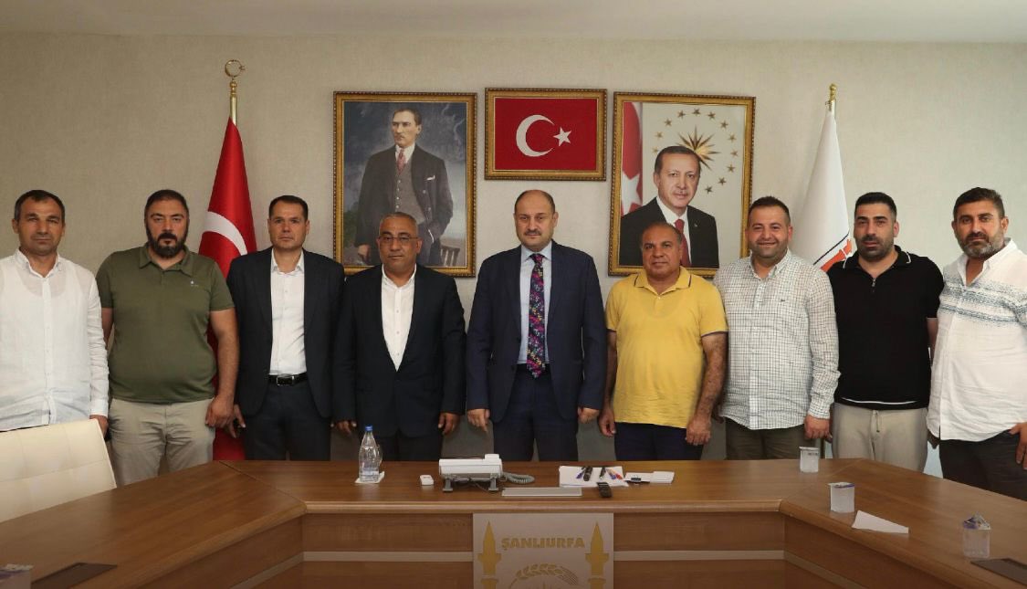 Şanlıurfa Büyükşehir Belediye Başkanı Mehmet Kasım Gülpınar, Kulüp Başkanımız Mehmet Giray Küçük ve yönetim kurulumuz ile bir araya geldi.