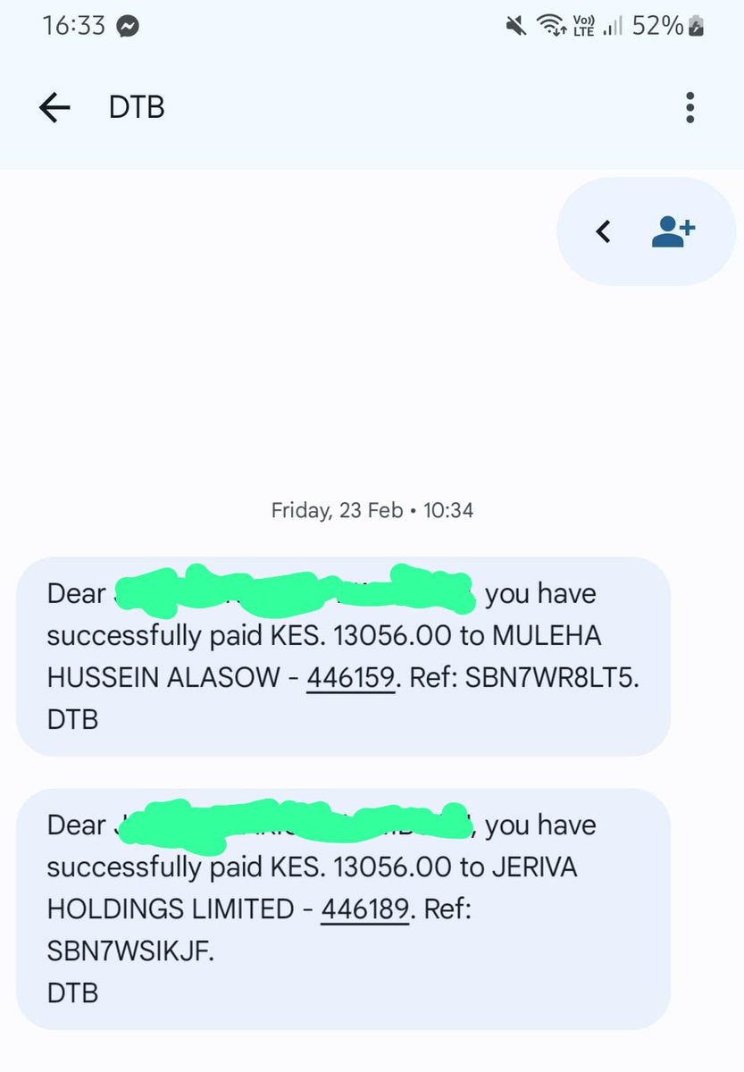 GeoiInteriors's tweet photo. @DTBKenya is it that you were unable to reverse the first transaction from this screenshot.!! Since Feb..? https://t.co/BJ3iL5cecz