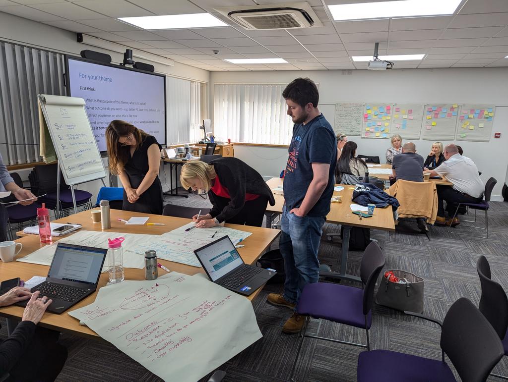 NHS_CWPi's tweet photo. Splitting into focused groups to tackle the priority issues
Documentation/record-keeping
Meetings
Non-clinical tasks
Chasing https://t.co/0AHTKAh3sc