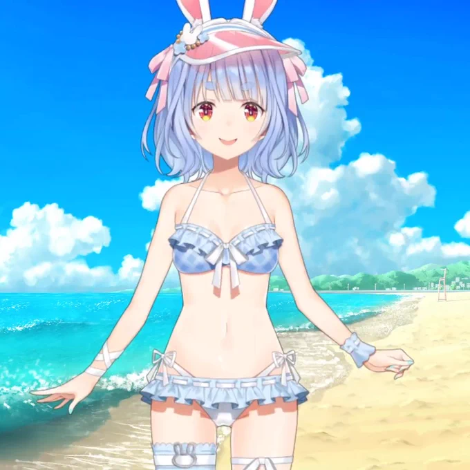 ぺこちゃん女児感認めちゃった#兎田ぺこら新衣装 
