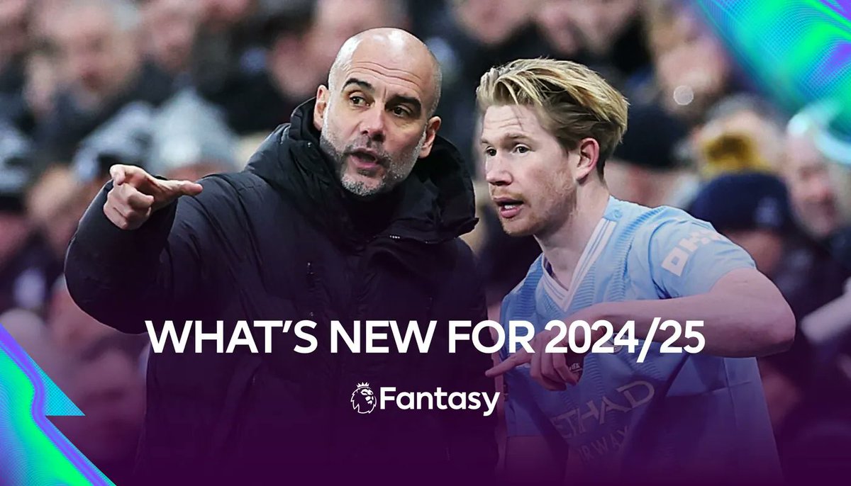 🚨 ZMIANY W ZASADACH FPL!

•Można rollować aż 5 darmowych transferów
•Po zagraniu Wildcard i Free Hit darmowe transfery nie przepadają
•Dojdzie dodatkowy chip, którego poznamy dopiero w styczniu 2025
•Bramkarz za gola dostanie +10pkt
•Zmiany w systemie punktów bonusowych: