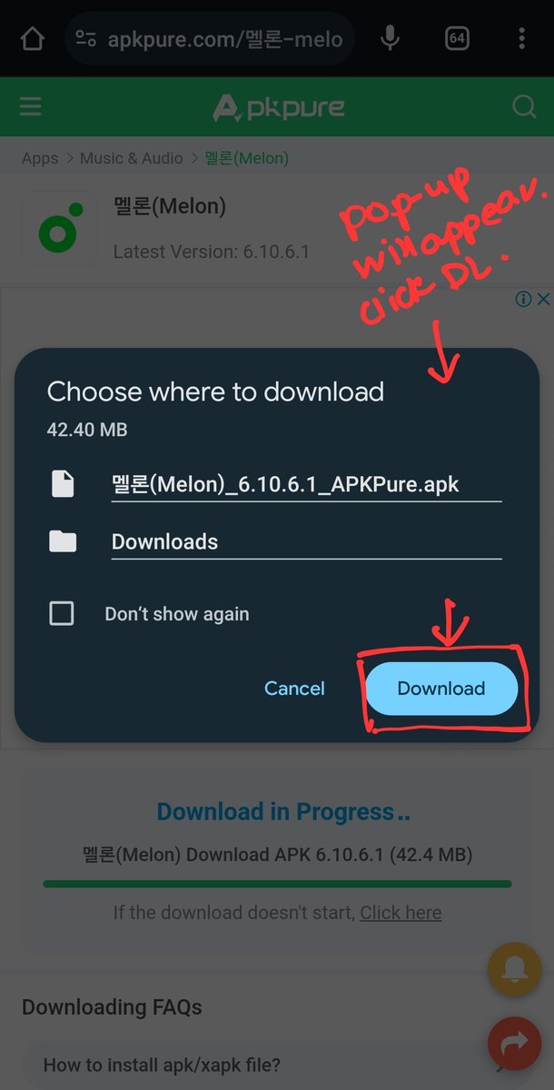 RICEjuseyo's tweet photo. [MELON 🍈 THREAD] HOW TO BYPASS COUNTRY RESTRICTIONS FOR MELON APP DOWNLOAD. *for Android users* Part 1
Android APK: https://t.co/a1eeo4Xk0B

Apple IOS: https://t.co/zqz7uyjtGA (toggle country settings in your app store to access) https://t.co/YAhwHwDU8L