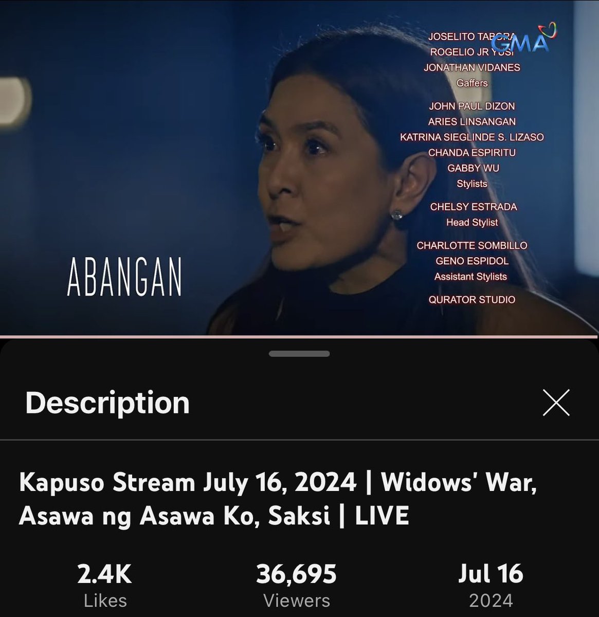 MovieQueenBea's tweet photo. #WWWhoKilledPaco Episode Peak Viewers Online
36.7k - YouTube
11.7k - Facebook
Bea Alonzo #WidowsWar https://t.co/xnt7TNNlgG