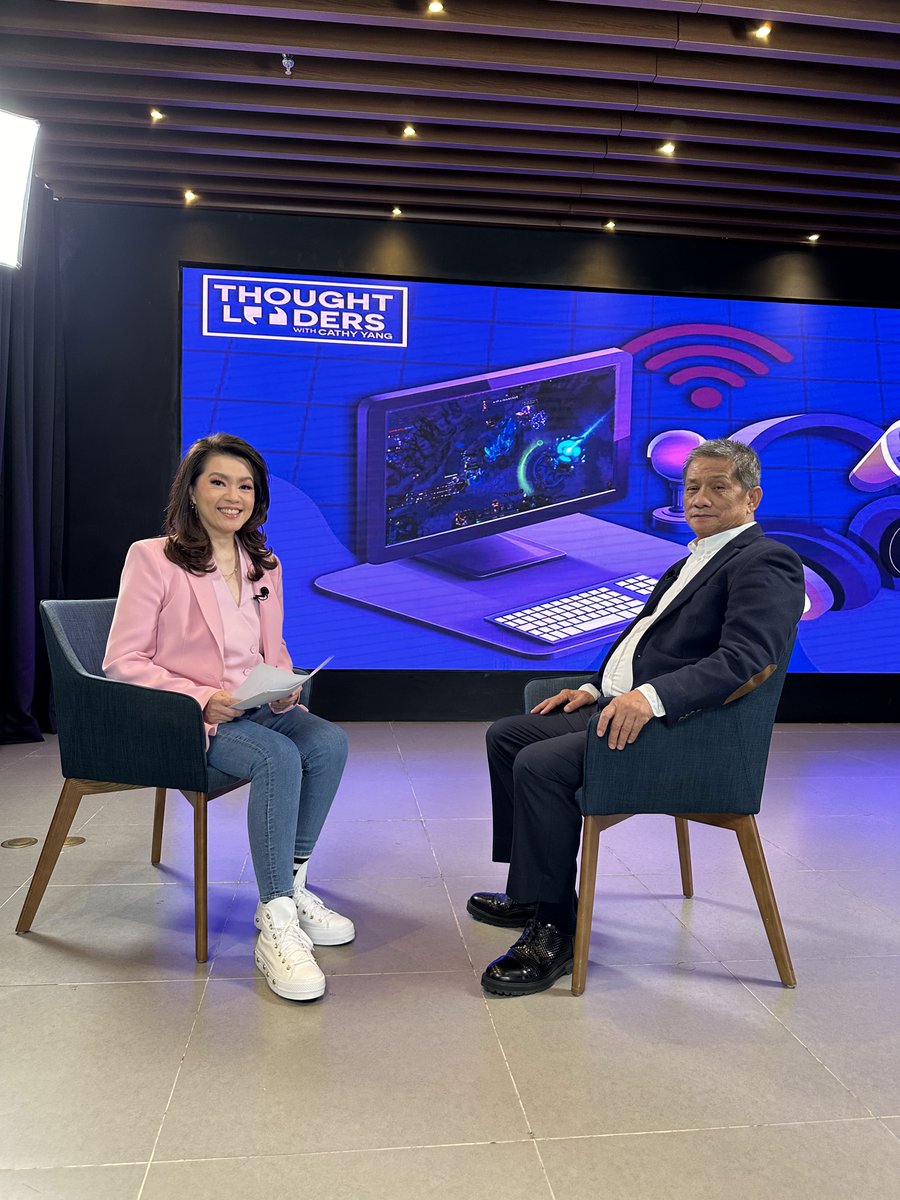 cathyyang's tweet photo. More and more eSports players are making their mark here and overseas. But what will it take to transform the Philippines into Asia’s premiere esports hub? 🤔🎮
The answers in my conversation with eSports advocate Bobby Rosales on Thought Leaders. 💬
📺 Catch my full interview with him on Thought Leaders with Cathy Yang on Thursday, July 18, at 9 p.m. (Philippine Standard Time) on One News.
#onenewslongcon #onenews #onenewsph #thoughtleaders #tlwcy #thoughtleaderswithcathyyang #cathyyang #esports