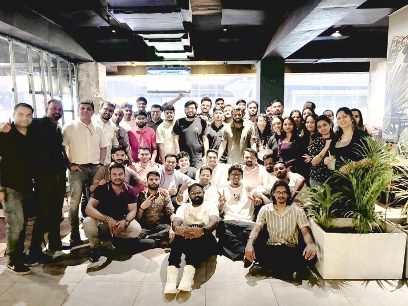 LifeatRiverbed's tweet photo. Dinner with our TAC team in Bangalore, India! #LifeatRiverbed #TeamDinner https://t.co/Ib8DMvJC5j