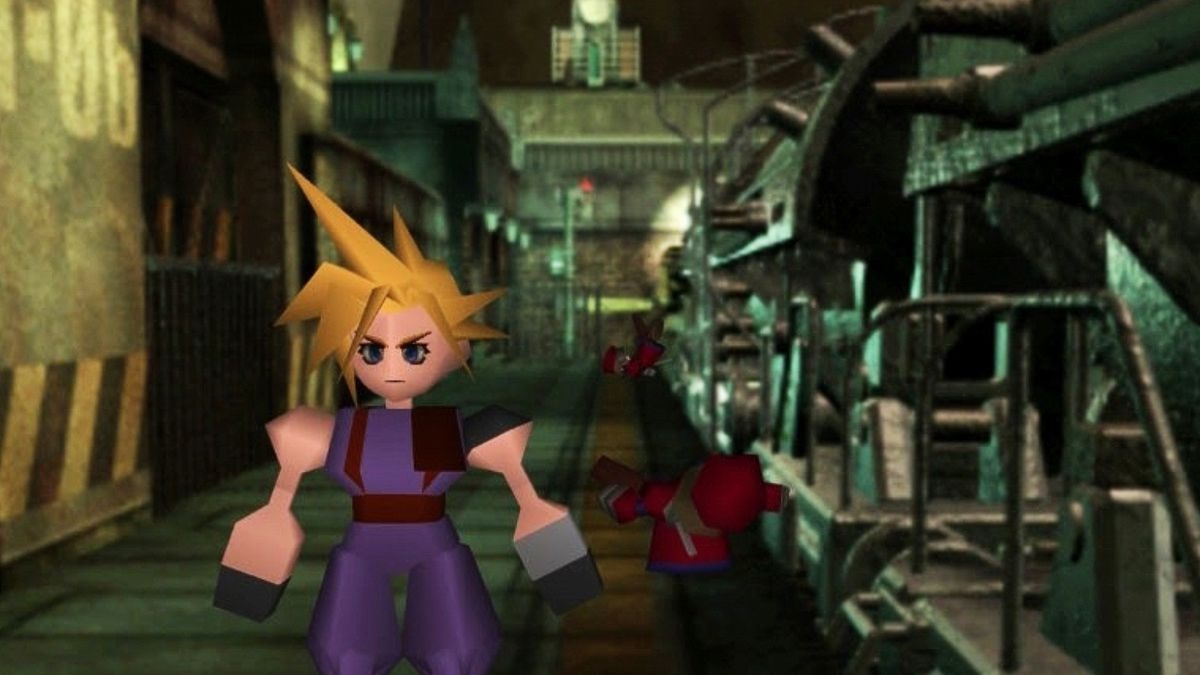 RealSnugboy's tweet image. do you ever stop to think about how ff7 came out in 1997 looking like this and then only four years later ffx came out and looked like this like how tf did they do that???????