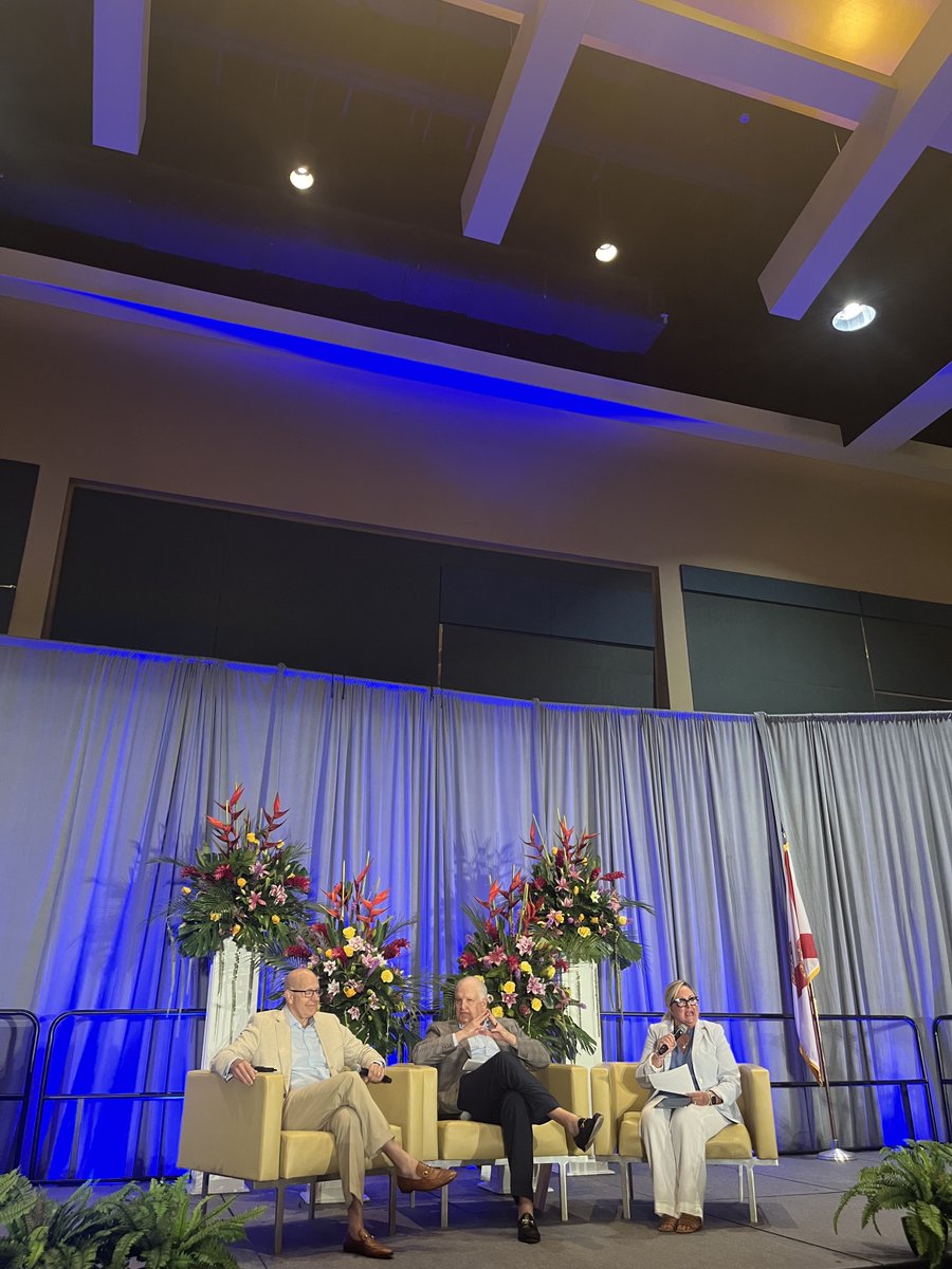 NARUC's tweet photo. John M. Dabbar (@conocophillips), Jim Kerr (@SouthernCoGas), and Hon. @TPridemore (@GeorgiaPSC) discussed the findings and recommendations for state regulators from the two studies released by the National Petroleum Council. #NARUCSUMMER24 https://t.co/iQff91fkU8