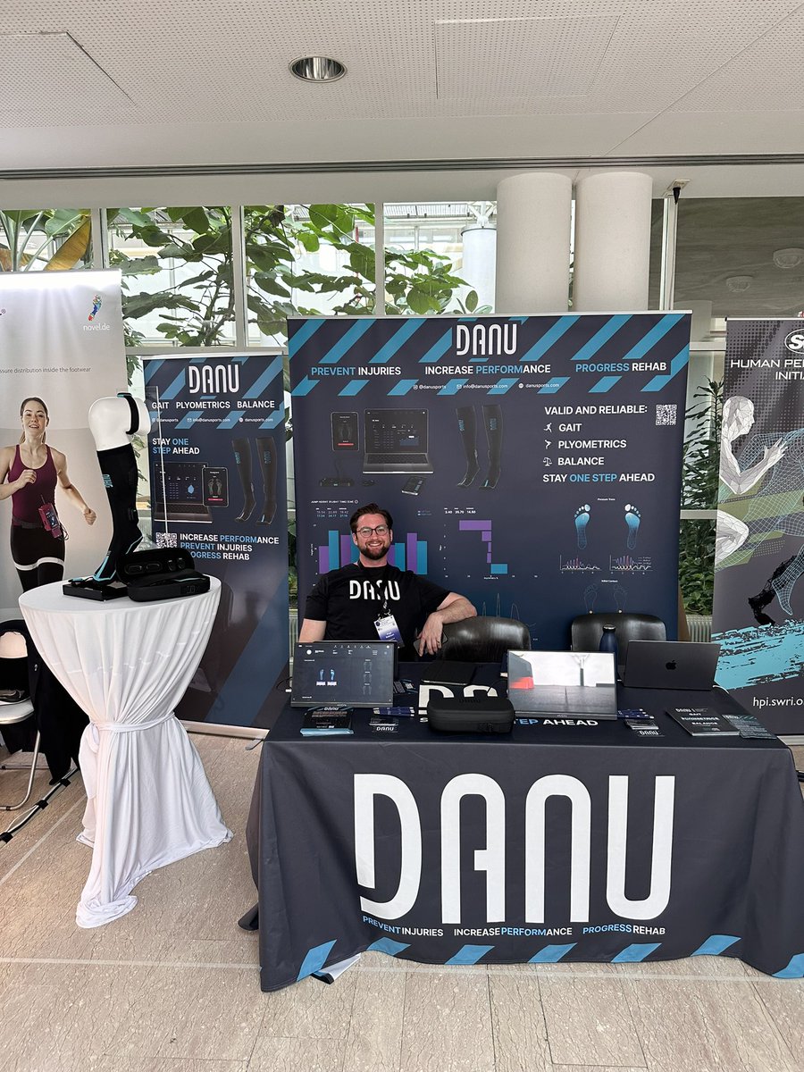 DanuSports's tweet photo. We are delighted to attend the @isbsofficial @isbs2024 conference in the beautiful city of Salzburg. Check out our stand to learn more about the Danu system and how it can add value to your research and practice.
#movementanalysis #biomechanics #biomechanicsofrunning #isbs2024 https://t.co/LqVQPkhA1v