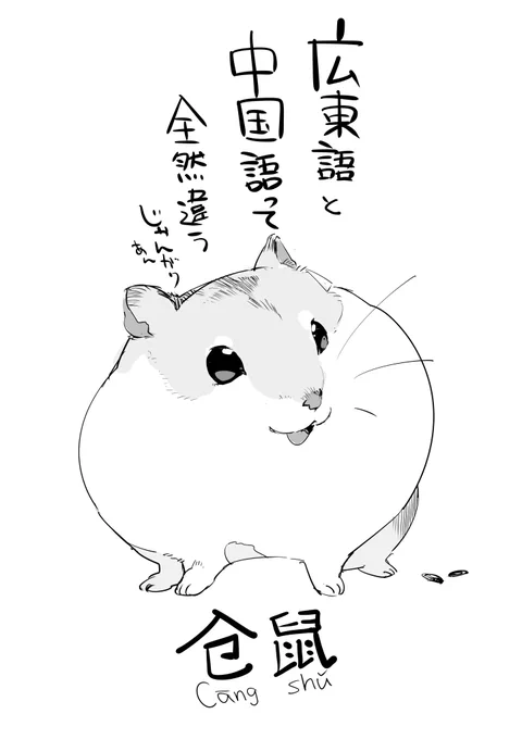 中国語齧ってもジャッキーとかラムチェイン何言ってるか全然わからん…馬鹿だからかなぁー?
…と思ってたけどもしかして広東語を喋ってらっしゃる…?? 
