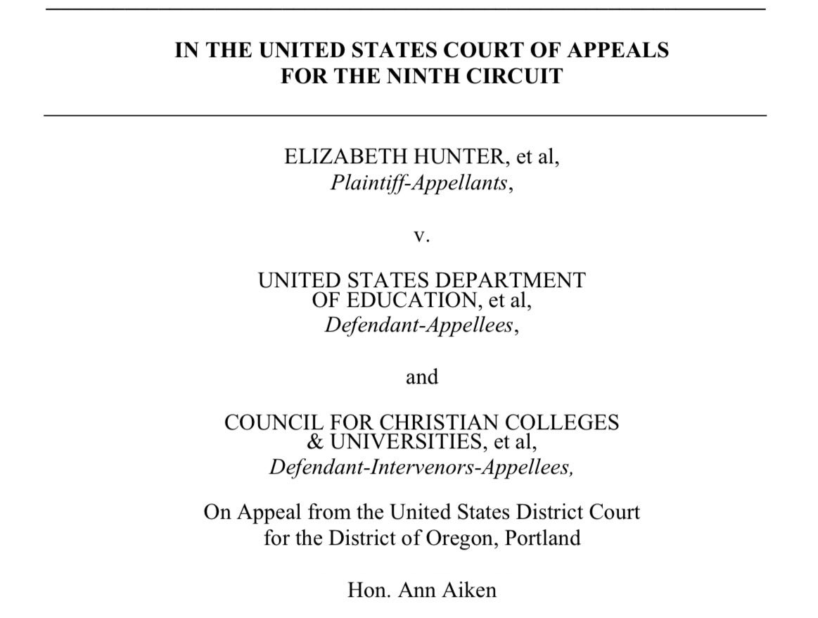 Hunter v. Department of Education is back on the docket today. Watch with us at 9:50 a.m. (PST) by using this link: ca9.uscourts.gov/media/live-ora…