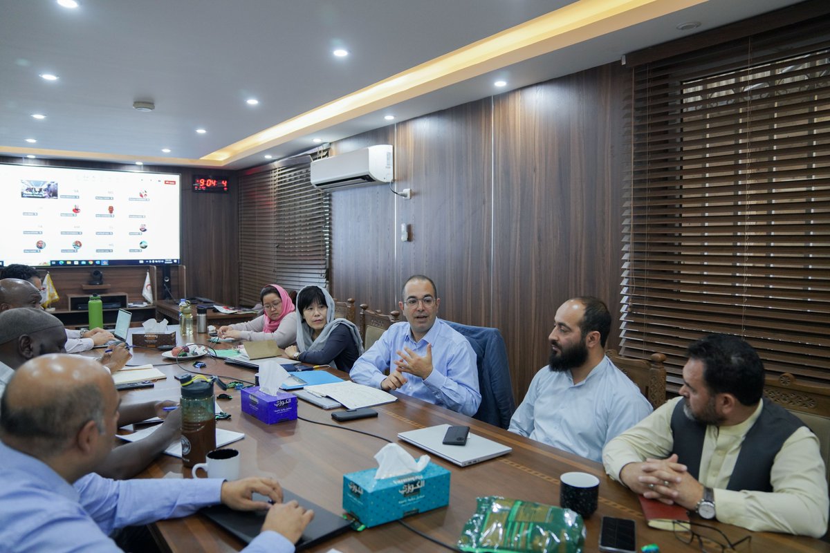 Just back from an important visit to #Afghanistan. I met wonderful colleagues throughout and discussed our strategy and plans to meet constantly growing humanitarian needs and expand our reach. Our commitment is unwavering and we are grateful to partners for their support. <a href="/ifrc/">IFRC</a>