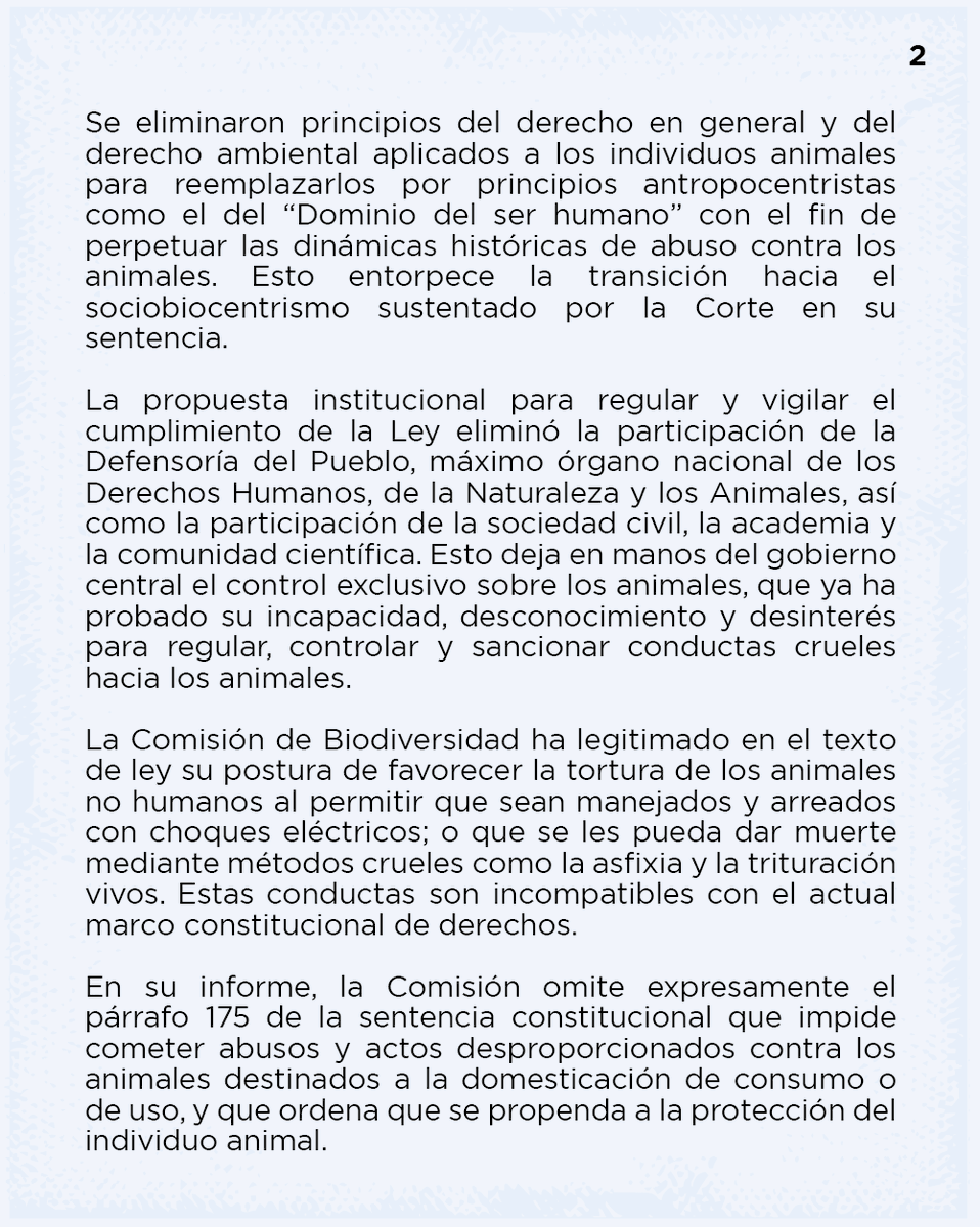 LoaEcuador's tweet photo. Postura del Colectivo LOA ante el informe de la Comisión de @BiodiversidadAN , para primer debate en la @AsambleaEcuador 

@DEFENSORIAEC @CorteConstEcu 

@sofisanchez
@Yadira_Bayas_
@guidovargas1971
@CompsCordova
@MariuxiSanchezS
@mieles_bolivar
@cwisum72
@JaimeMorenoEC
@sofisanchezu 

#YoApoyoLOA