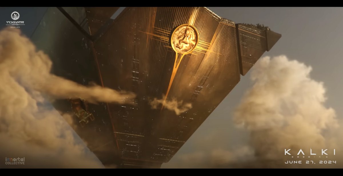 ImmortalCol's tweet photo. Complex Pyramid concept art we did for @Kalki2898AD 

@Rushil207 

#Kalki2898AD #EpicBlockbusterKalki #conceptart #worldbuilding https://t.co/V0WOzMIaqn