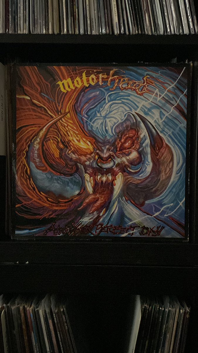 Davesdreamer's tweet photo. #NowPlaying #Motörhead #AnotherPerfectDay https://t.co/IM0zwLlUul