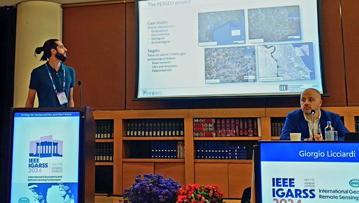 CCHT (@ccht_venice) on Twitter photo 📰Our team had an enriching experience at IEEE #IGARSS2024 in Athens, presenting research on #pansharpening of hyperspectral images and #LiDAR-based archaeological feature detection.
👉our papers: #PERSEO rb.gy/xs64zb and LiDAR analysis rb.gy/av7x5y <a href="/IITalk/">IIT</a> 📰Our team had an enriching experience at IEEE #IGARSS2024 in Athens, presenting research on #pansharpening of hyperspectral images and #LiDAR-based archaeological feature detection.
👉our papers: #PERSEO rb.gy/xs64zb and LiDAR analysis rb.gy/av7x5y <a href="/IITalk/">IIT</a>