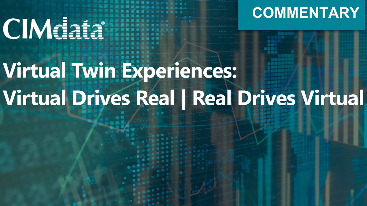 CIMdataPLMNews's tweet photo. Dive into the latest commentary from #CIMdata & discover how you can experience the virtual world to predict performance & business results in the real world & use real-world data to power #innovation in the virtual world! Download at https://t.co/DHeNOHg9ZX #3DEXPERIENCE https://t.co/rVJKLxbd9s