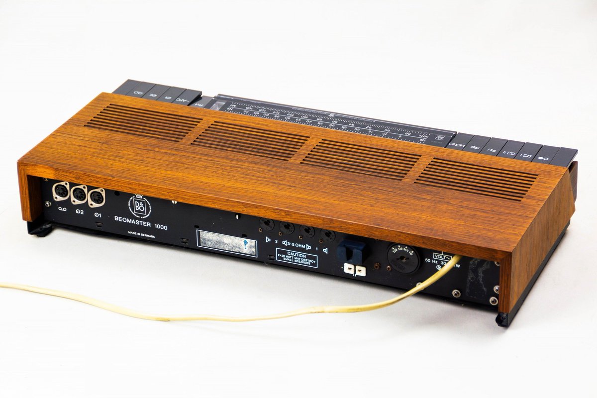 Bang & Olufsen Beomaster 1000 (1966) FM Receiver with 2x 20W into