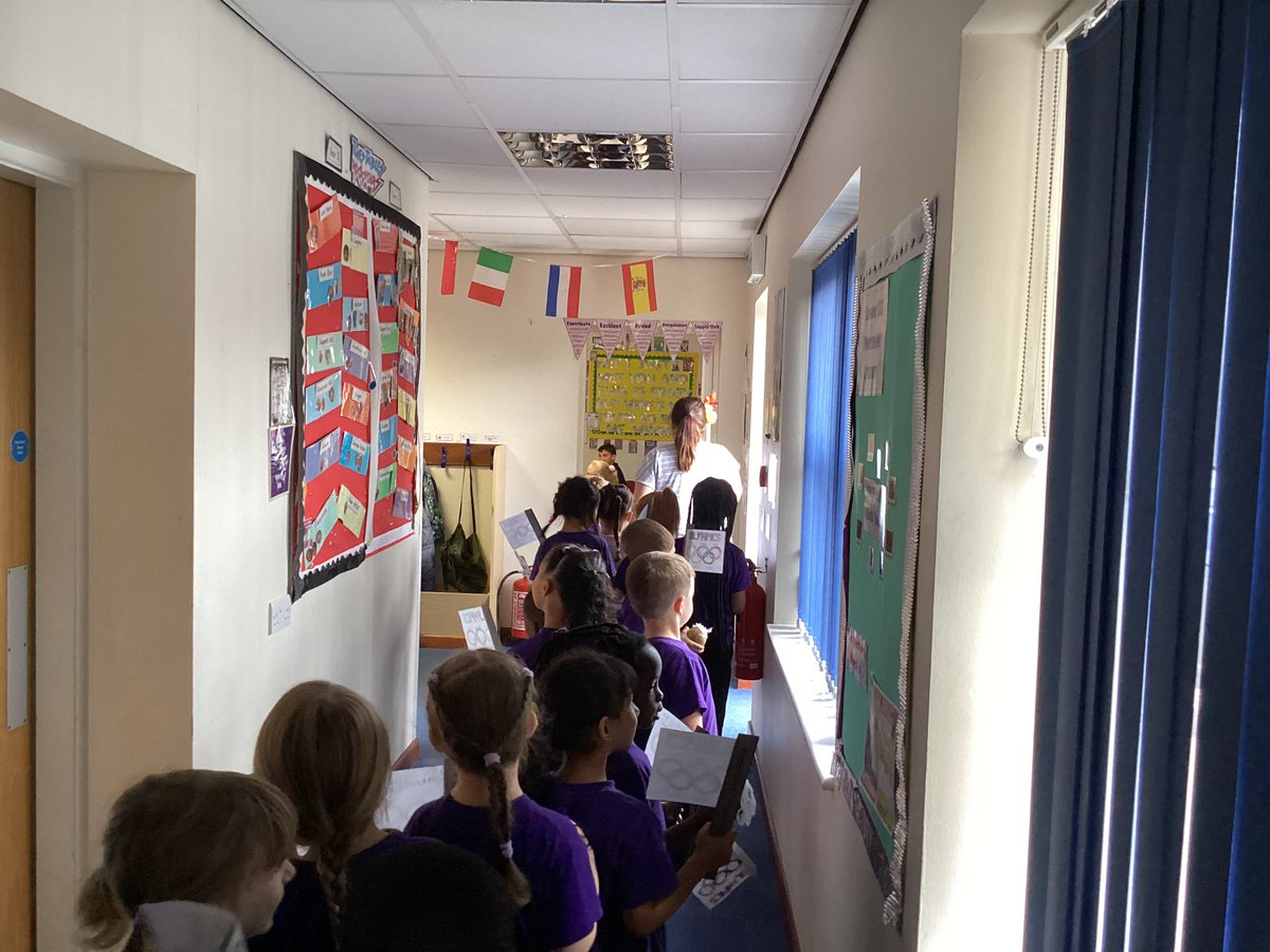 ourladyqop's tweet photo. Reception Class Potato Olympics kicked off with the opening ceremony and parade. The Pot-athletes are in high spirits and feeling chipper ! #olqpReception #olqpcstParticipation https://t.co/TSf5DskF4S