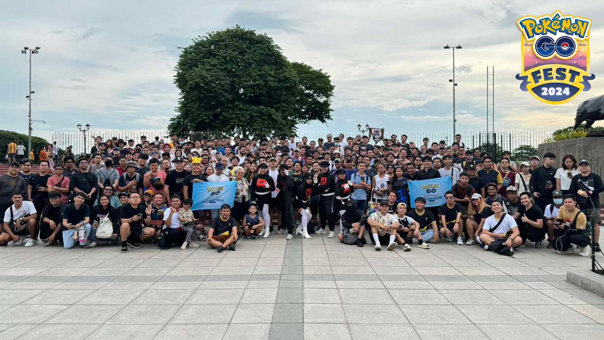 MasterGeneroso's tweet photo. Go Fest: Global was a blast at Luneta, Manila, Philippines... together with Battle Front Manila and Legendary Questors Ph! Thank you #NianticSupply and the Community Ambassador Program! An international event for Manila in 2025 please! We believe we are ready! https://t.co/mk2Byvue4M