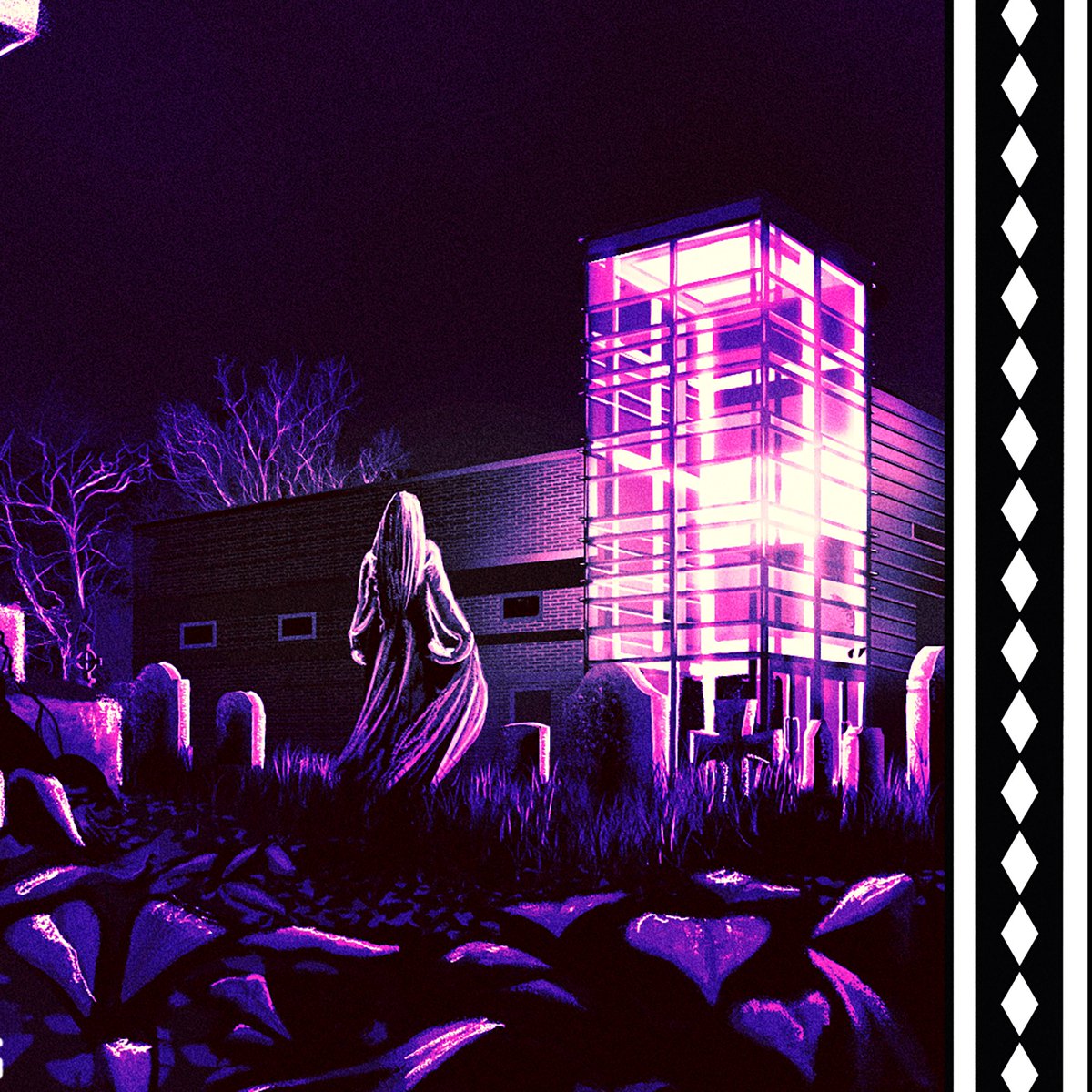 Made this fan poster for the last time <a href="/creepercultuk/">C R E E P E R</a> were in Manchester 

Can’t wait to see them on Halloween and would love to create another poster this time. Maybe officially 👀