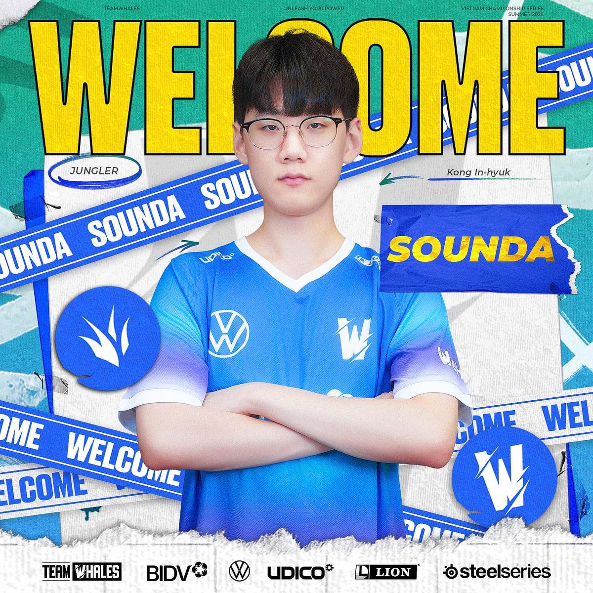 Have a good luck with @DIG_Dove &amp; #Sounda

We look forward to their great performance in <a href="/TeamWhalesVN/">Team Whales Esports</a> !

Please give them a lot of supports🙏

#Shadowcorp #Dove #Sounda #Esports #Agency