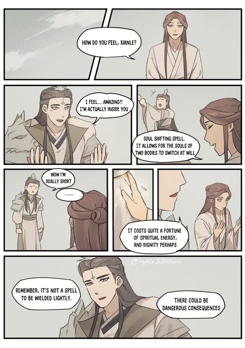 Soul switch AU)
Junwu teaches Xielian Soul Shifting Spell. But something goes wrong
#junwu #xielian #wuyong 