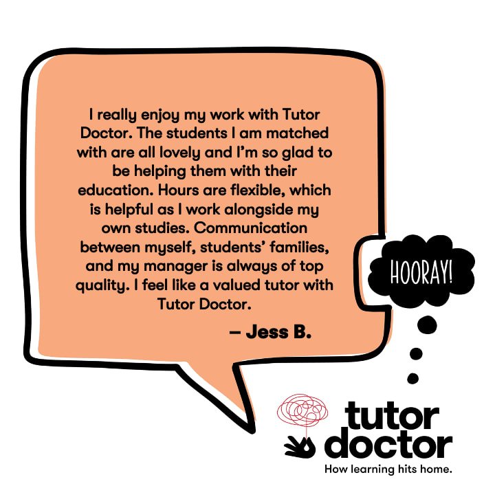 TutorDocGOAT's tweet image. Thank you, Jess! We believe #EffectiveCommunication is a key component of any tutoring program and helps keep everyone &quot;on the same page.&quot; As you also pointed out, the #FlexibilityTutoring can provide to one&apos;s schedule is hard to match! #TutorTestimonial
