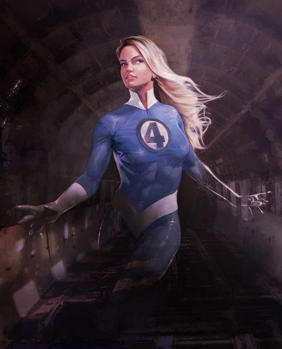 johnstankoart's tweet photo. Switching things up from MTG to Marvel! Here's Invisible Girl from Fantastic 4. I hope you enjoy it! 

 #InvisibleGirl #Fantastic4 #Marvel #johnstanko #johnstankoart #johnstankoillustrations #ArtistLife #Illustration #ComicArt https://t.co/39zK1FSdZg