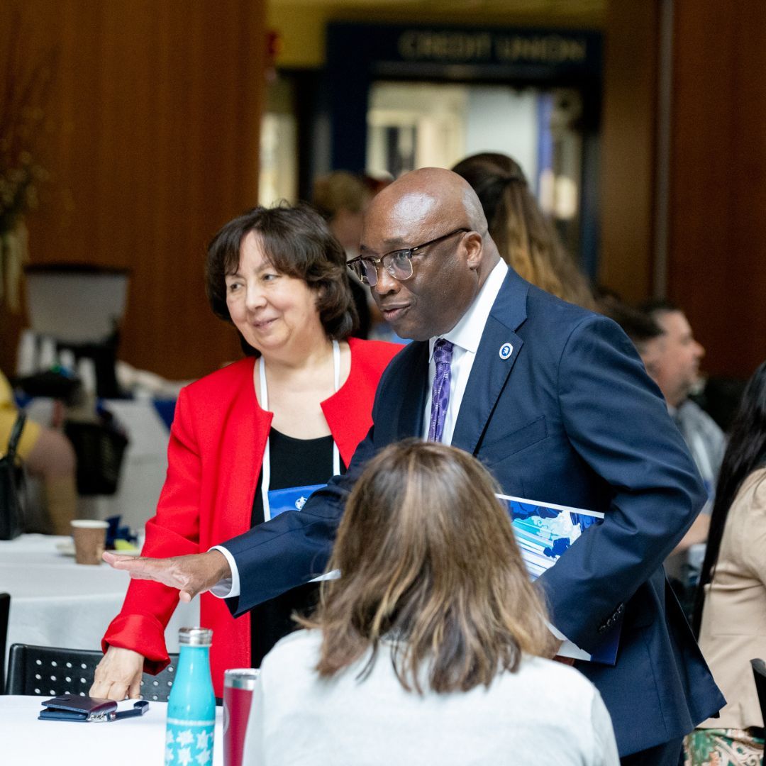SUNY Fredonia is thrilled to host NASA's #GLOBEMeeting2024 this week!

This year's meeting features:

🌎Over 200 people, from 40+ countries 
🌎60+ student researchers 
🌎3 SUNY Fredonia students 
🌎1 SUNY Distinguished Professor &amp; GLOBE Deputy Director for Education