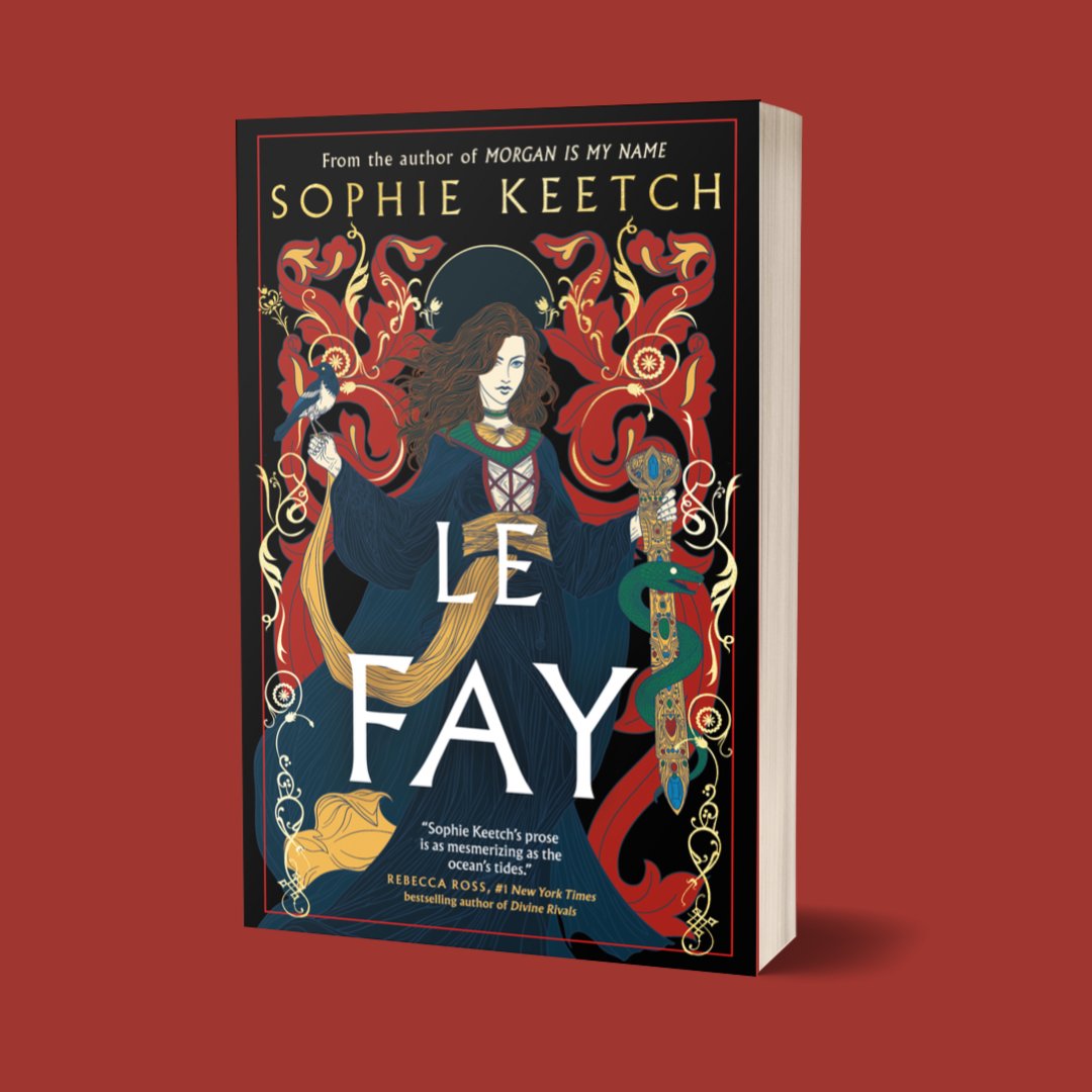 From the author of MORGAN IS MY NAME comes the second installment in the Morgan le Fay trilogy, a feminist retelling of the story of the formidable and misunderstood villainess of Arthurian legend. LE FAY by <a href="/SophKWrites/">Sophie Keetch (Updates Only)</a> hits shelves today!