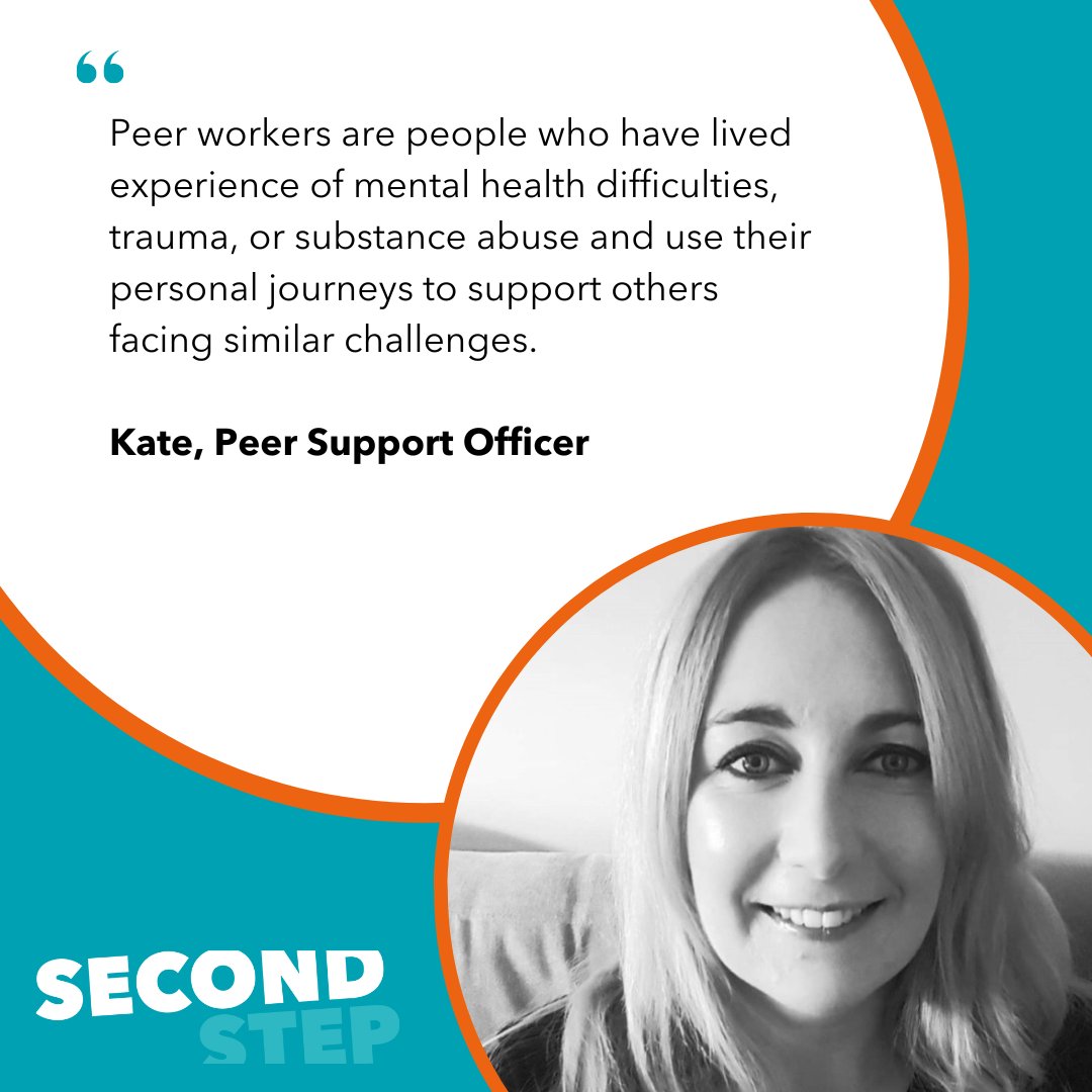wearesecondstep's tweet image. In our latest blog post, Peer Support Officer Kate &amp;amp; peer workers Lynn &amp;amp; Boaz reflect on the transformative power of peer work.

They discuss what drew them to this field &amp;amp; why it holds such significance.

Read more: second-step.co.uk/the-power-of-p…

#MentalHealth #PeerWork #PeerSupport