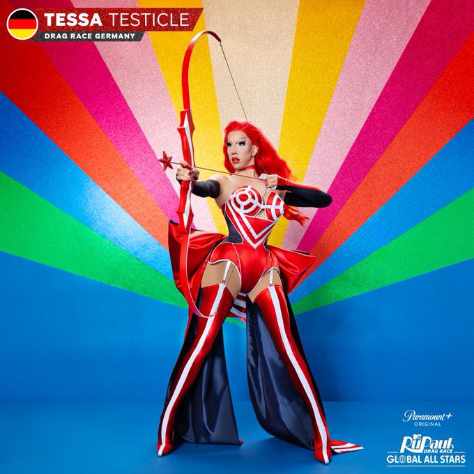strikethat4's tweet photo. My second favourite German is back in TV! So proud to be #TeamTessaTesticle https://t.co/26SCrm6Exe