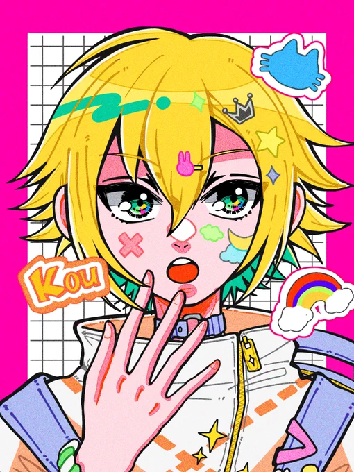 デコラ  #絵画コウ