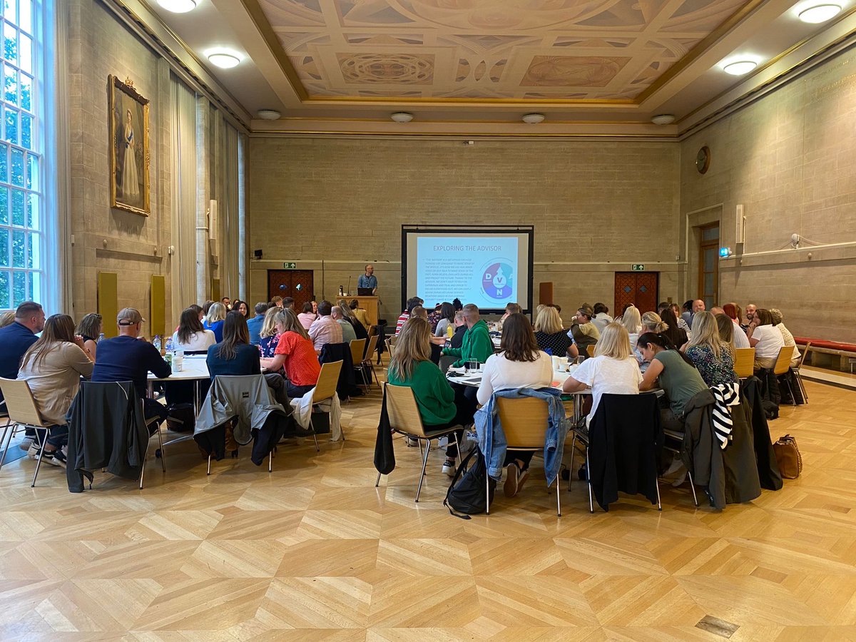 Duncanjee's tweet photo. ⁦@owenpsyc⁩ and I delivering DNAV training to secondary schools across Bristol, North Somerset and South Gloucestershire today. What a fab day and what a wonderful group of people!! https://t.co/R5FvaMJMrj